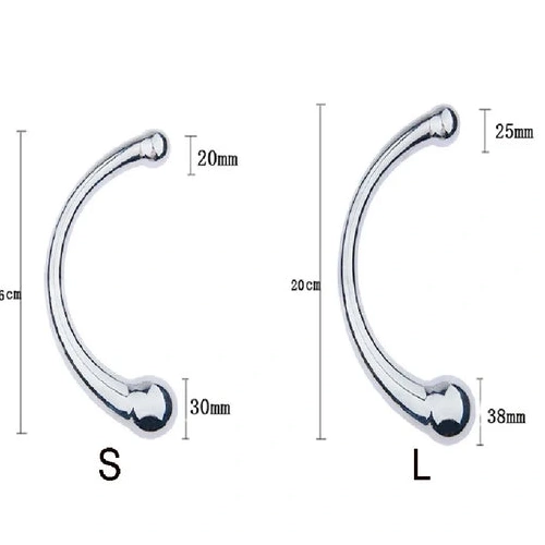 5858 Steel Elegant Anal Double Stainless Ended Hook 0401